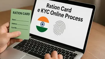 Ration card ekyc online: